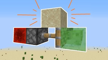 How To make Floating Sand in Minecraft (1.13 - 1.16+)