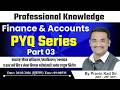Professional Knowledge ( Finance & Accounts) PYQ Series Part 03 By Prof. Pravin Kad