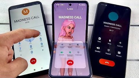 Samsung Galaxy Z Flip vs Xiaomi Redmi 9A vs Xiaomi Redmi 9C NFC/ Madness Call/ Incoming and Outgoing