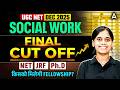 UGC NET DEC 2025 | UGC NET Social Work CUT OFF