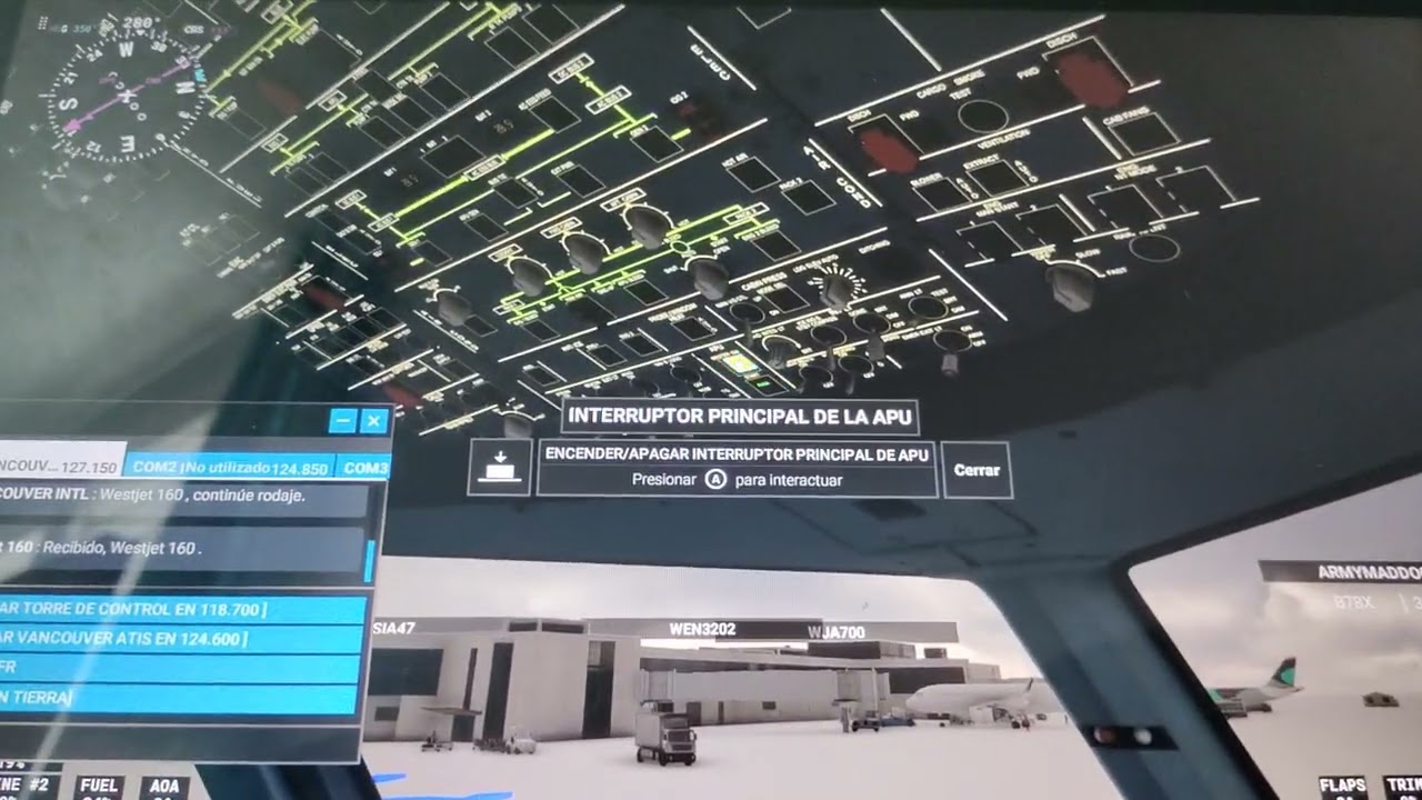 MSFS 2020: Take Off Vancouver International Airport (CYVR, YVR) Runway: 08R. Vancouver, Canada