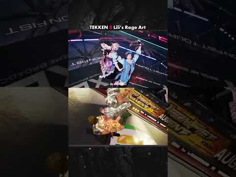 TEKKEN 8 Lili's RAGE ART vs Tekken 7 ✨ #shorts