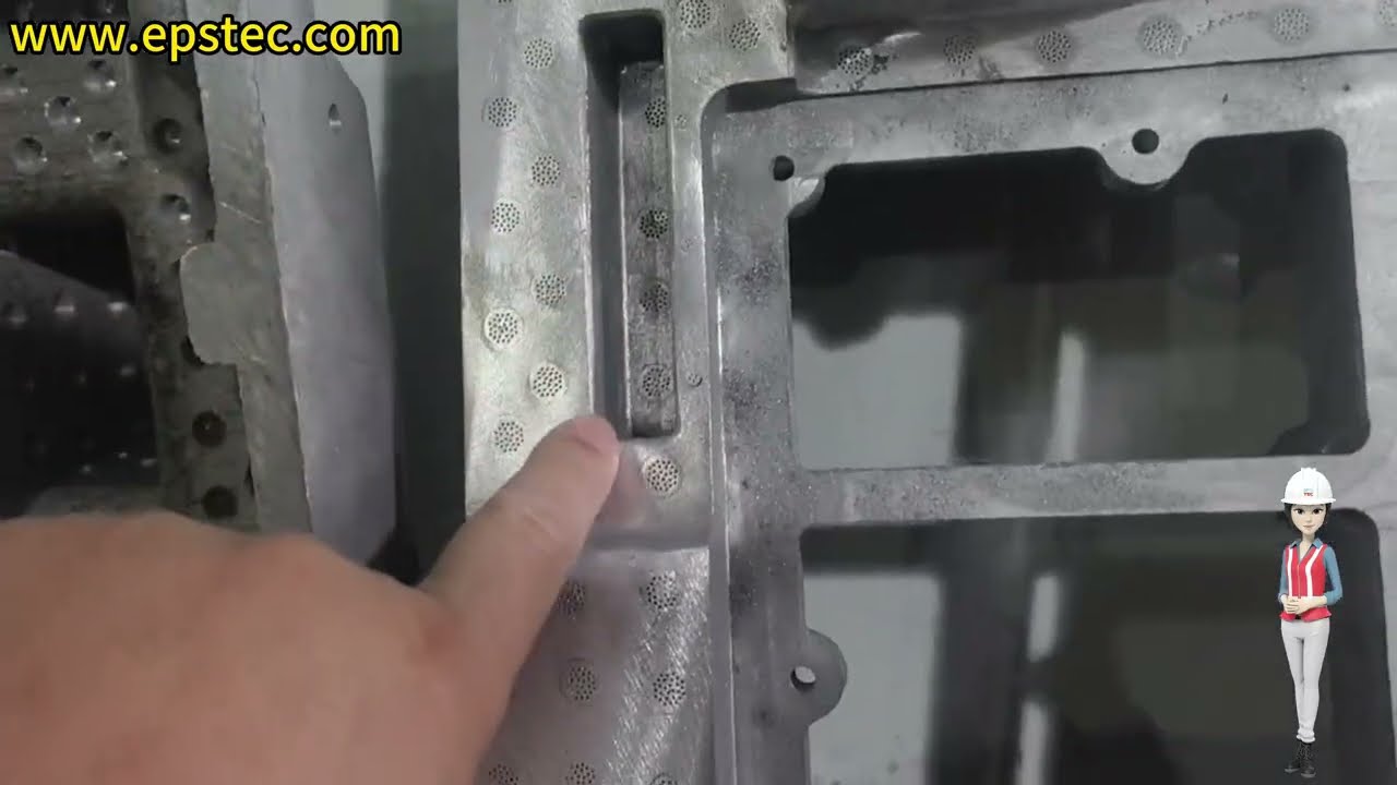 EPS Refrigerator Packaging Mold Showcase for Mexico