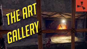 THE RUSTAFIED ART GALLERY! - RUST Duo Survival Gameplay