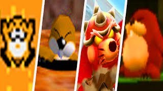 Evolution of Monty Mole in Super Mario Games (1990 - 2017)