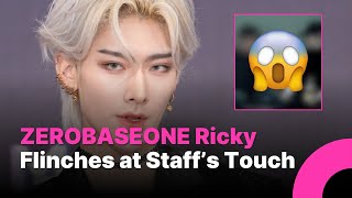 Fans Disturbed After ZEROBASEONE Ricky Flinches at Staff’s Touch: “He Looked Uncomfortable”