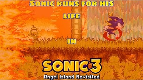 Sonic runs for his life meme in Sonic 3 AIR | Sonic 3 AIR Mods 