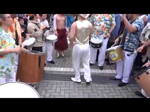 【 東京 サンバカーニバル 2014 】　 フィナーレ♪　ラストの舞！　東京都大田区 萩中商店街