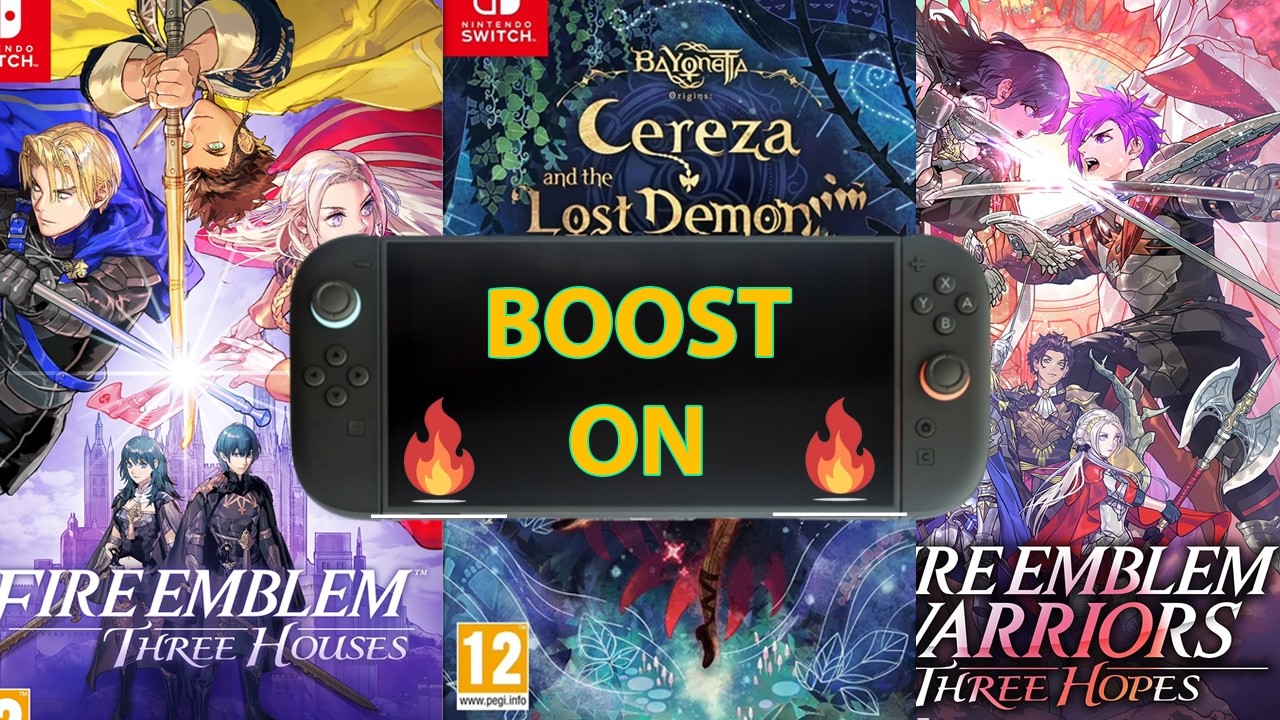 Nintendo Switch 2 Handheld Backwards Compatibility Update - Boost Mode ...