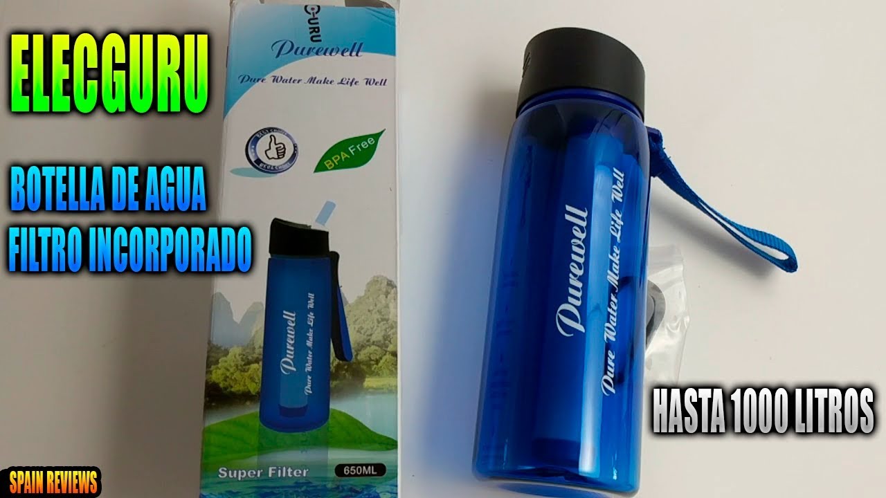 clearance sale outlet store get online Elecguru - Botella de agua con filtro de agua incorporado. Hasta 1000 litros. clearance sale outlet store get online Elecguru - Botella de agua con filtro de agua incorporado. Hasta 1000 litros.