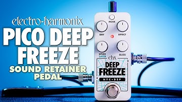 Electro-Harmonix PICO DEEP FREEZE Sound Retainer / Sustainer (EHX Demo door JON SKIBIC)