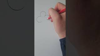 How to draw a 4 leaf clover ☘️ #4leafclover, #viral, #likeandsubscribe, #shorts