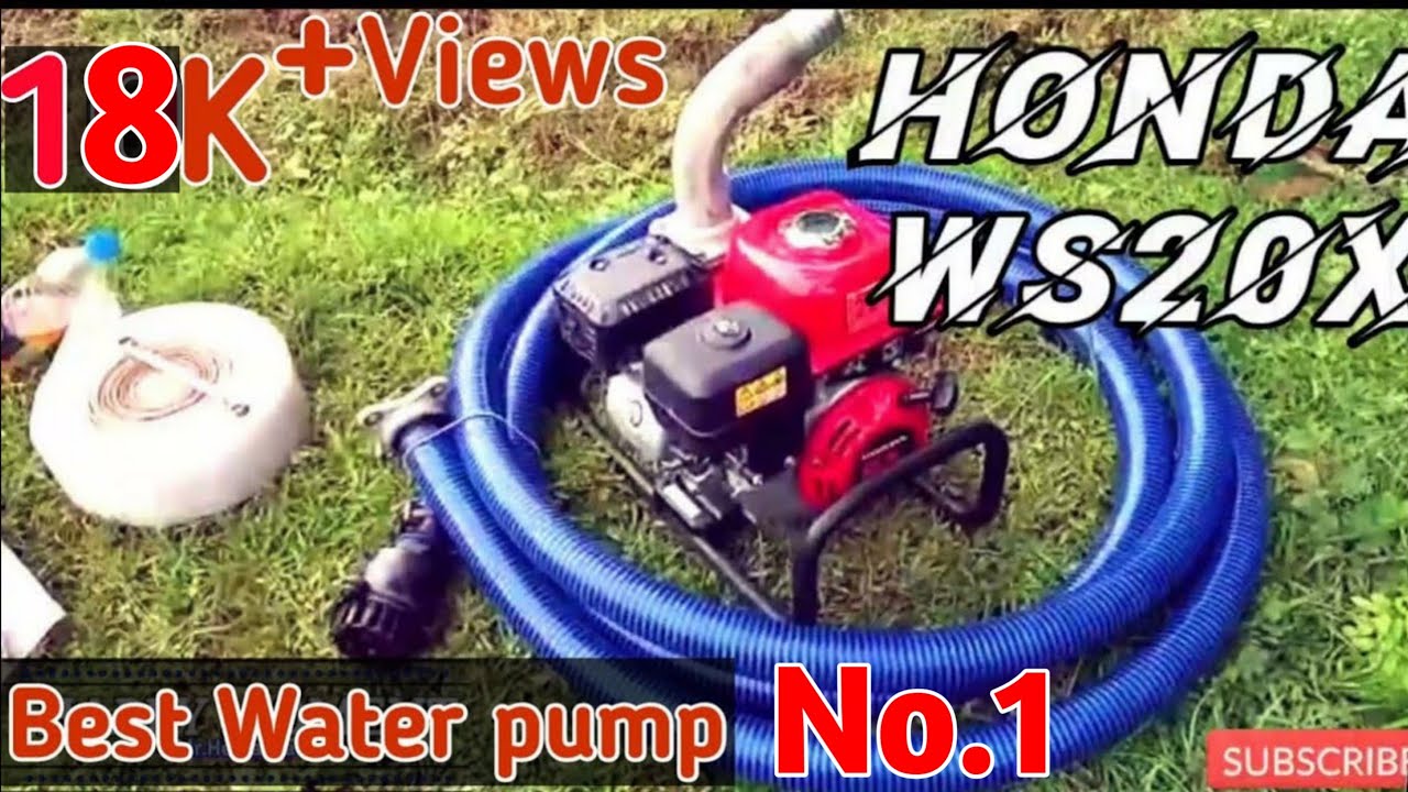 Honda Water pump Review // Ws20x Honda Pump 💐2hp Honda💐 HMTV💐 Hemanta