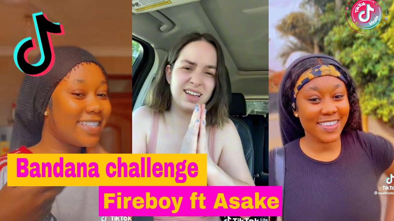 Fireboy DML & Asake Bandana (tiktok challenge) YouTube