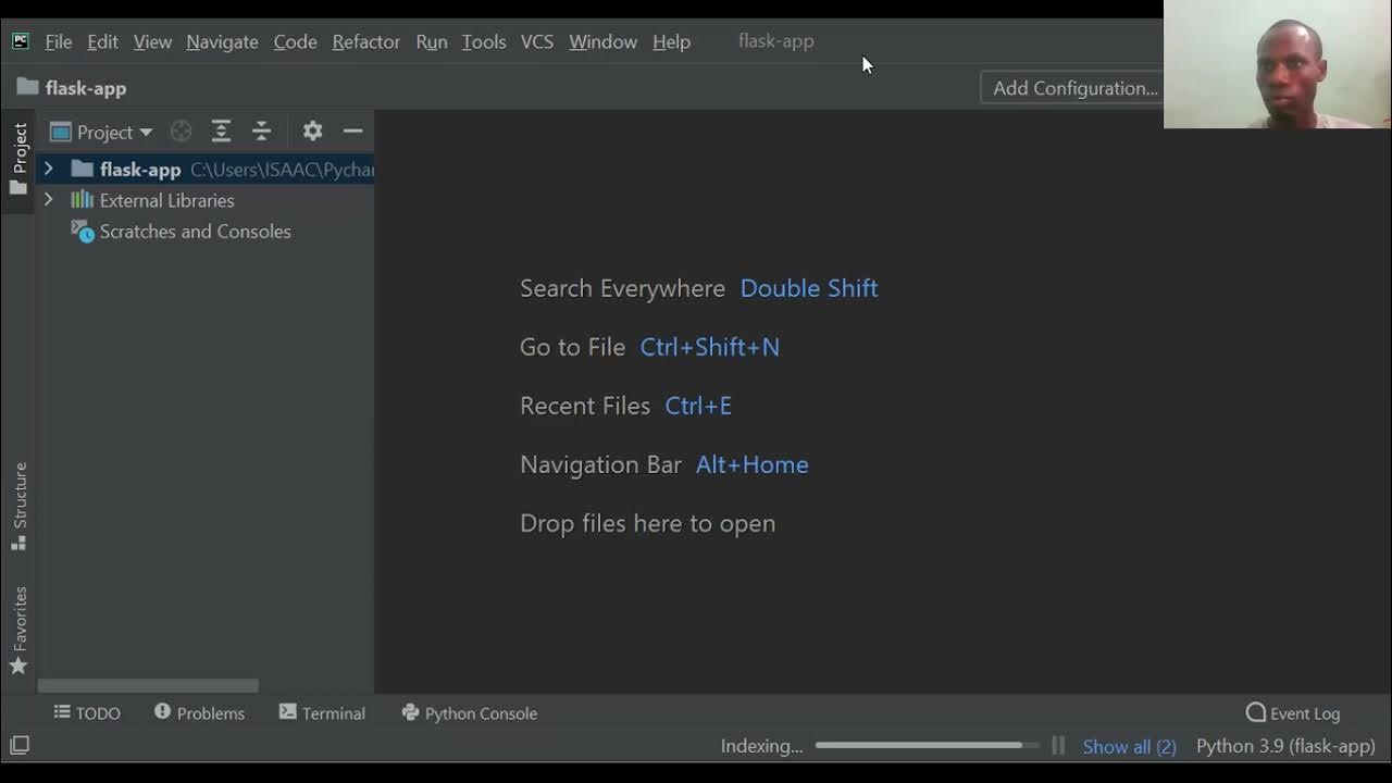 How to render HTML file using Flask App. - YouTube