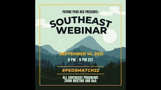 Southeast Region Room 5 #PedsMatch22