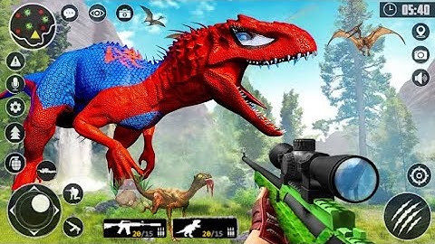 Wild Dino Hunter 3D - Most Realistic Dinosaur Shooting Game Android