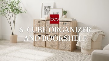 6-Cube Storage Organizer—Squaring Your Space