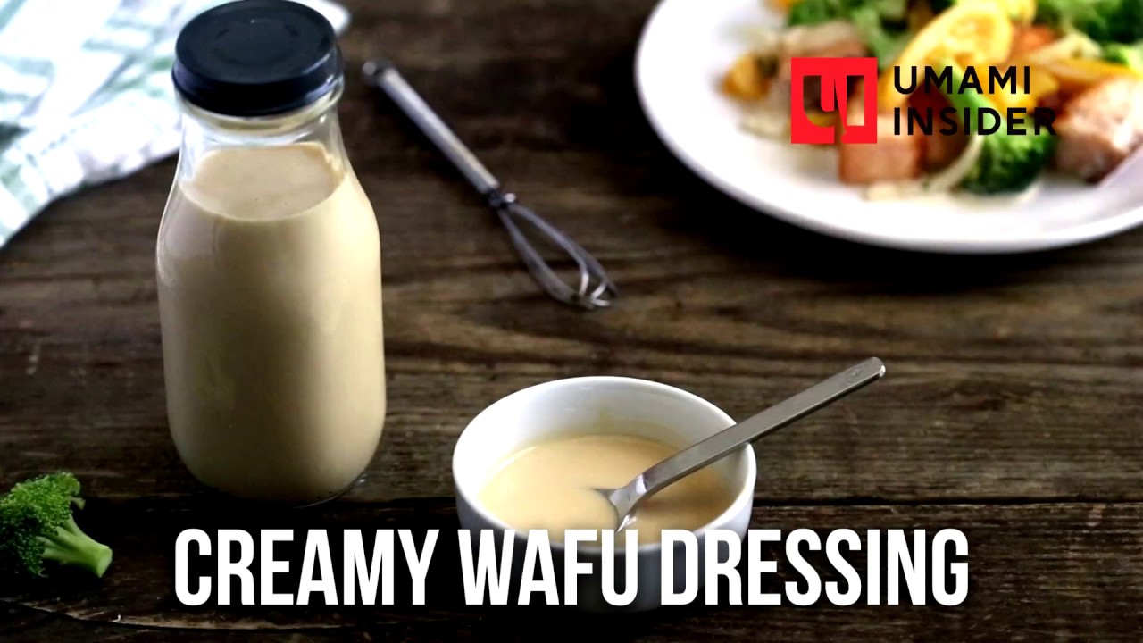 Creamy Wafu Dressing | Umami Insider