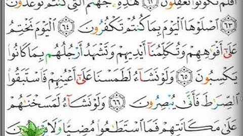 مصحف التجويد صفحة 444 ابراهيم الأخضر