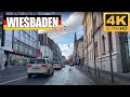 [4K] WIESBADEN city 🇩🇪 driving tour , part #2 GERMANY