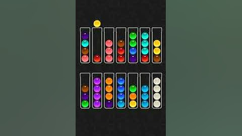Ball Sort Color Water Puzzle Solution Level 647