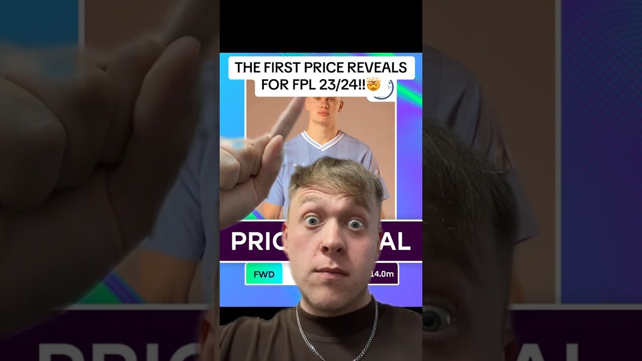 FPL PRICE REVEALS 23/24 SEASON!😱