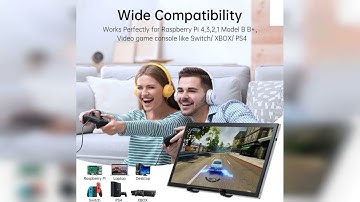 Review: Raspberry Pi Screen, 10.1 Inch Touchscreen Monitor 1024x600 Small HDMI Monitor w/Stand...