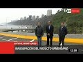 Presidente Vizcarra inaugura viaducto Armendáriz que aliviará tráfico