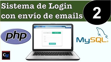 02 - Sistema de Login con envío de emails | PHP Login - Estructura de proyecto