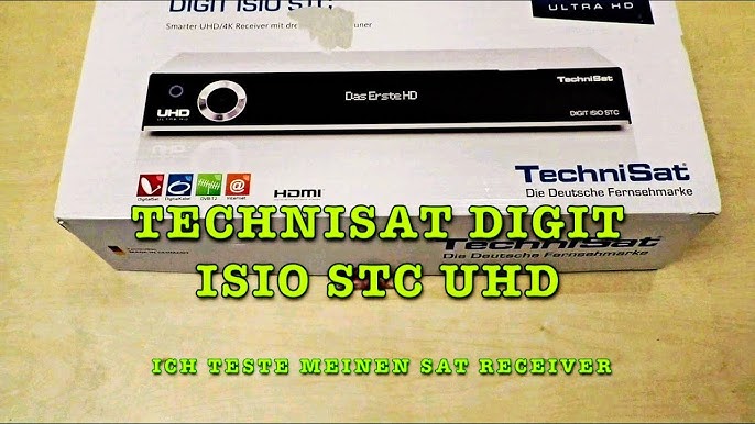 TechniSat Digit ISIO S HDTV-Digitaler HD+Sat-Receiver Twin-Tuner