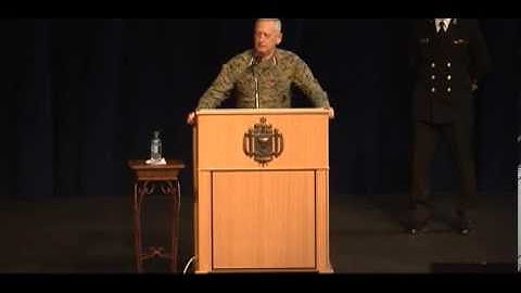 USNA LC12 - GEN James N. Matis, USMC