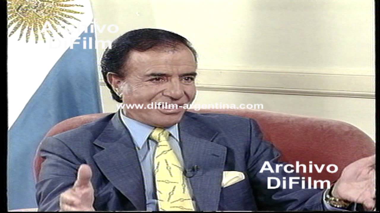 DiFilm - Entrevista a Carlos Menem - Parte 2 de 4 (1994)