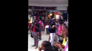 O LEKA MODIMO performance at Riverwalk Shopping Mall