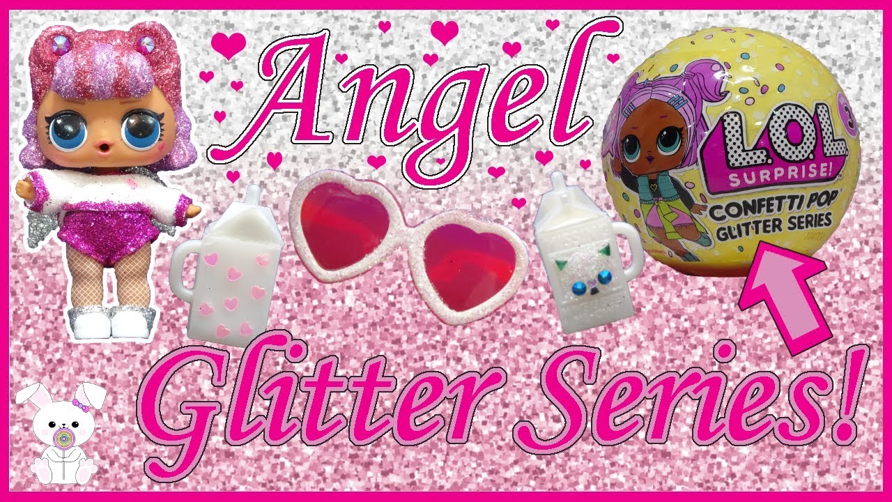 Angel gets Glitterized - Custom LOL Surprise Doll |SugarBunnyHops - YouTube