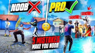 Top 5 Mistakes Make You Noob 🔥|| How To Become Pro Player In Free Fire || FireEyes Gaming screenshot 1