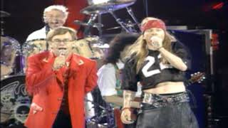 Elton John, Axl Rose & Queen - Bohemian Rhapsody (The Freddie Mercury Tribute Concert) - HD