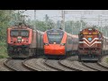 Danerous 130 Kmph Trains: Sleeper VANDE BHARAT+ Duronto+Coalfield+ Rajdhani+ WAP-5 Ganadevta+ WDM 3D