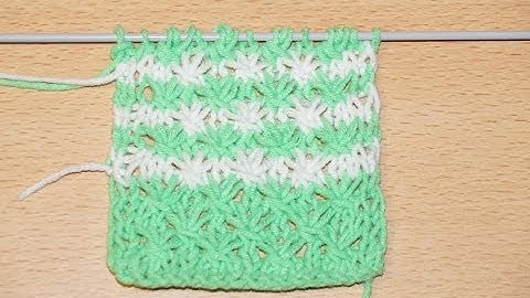 Вязание спицами. Схема ажурного узора Звездочки   ///  Knitting. Scheme openwork pattern Sprockets