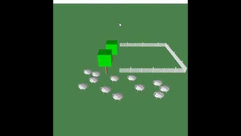 Sheep Crowd Simulation 3