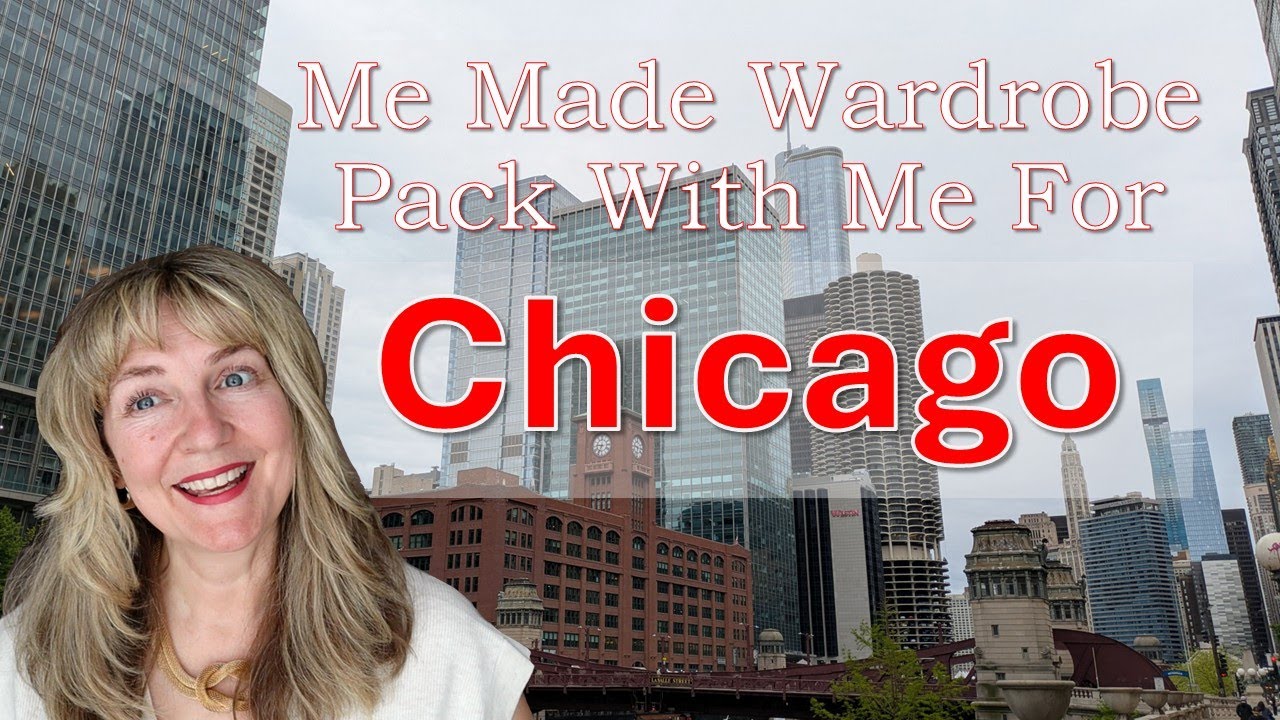 Pack With Me - Me Made Travel Wardrobe For A Trip To Chicago, Il