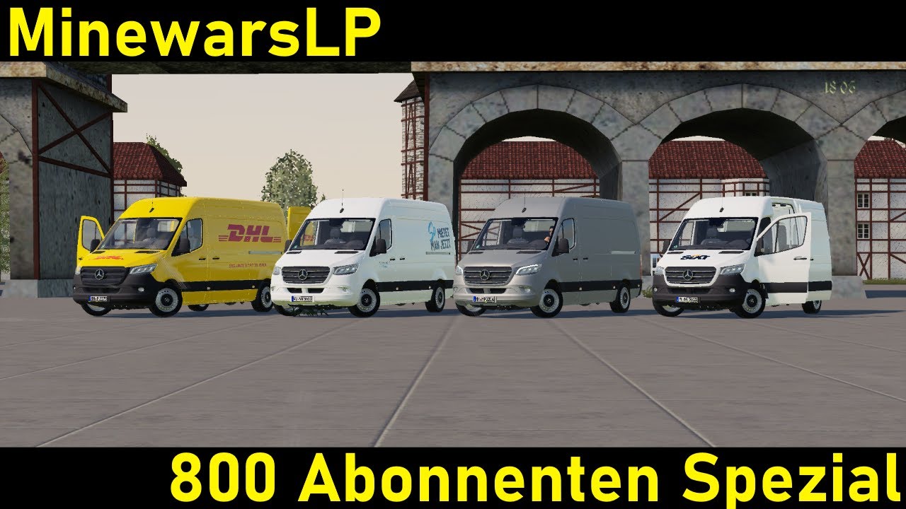 Mercedes Benz Sprinter Mk4 V0.5 - Fs19 Mod - Fs19.Net