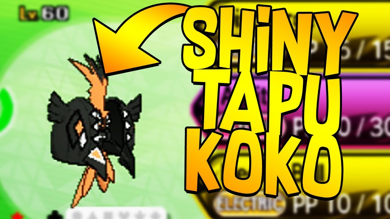 Europe: Shiny Tapu Koko distribution now live on Pokemon Sun/Moon –  NintendoSoup