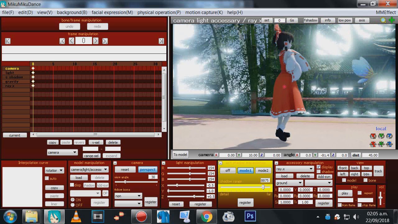 MMD - Tutorial Raycast avanzado (Efectos DÍA, NOCHE y BAJO EL MAR)