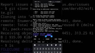 🧑‍💻🧑‍💻try this Wifi tools for Kali linux or termax 🖥️😎 #kali #linux #youtubeshorts #viral #subscribe