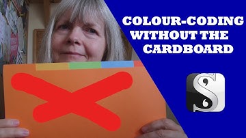 Scrivener 1 for Windows: Using Colour Labels in the Binder