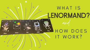What is Lenormand and how does it work? #lenormand #divination
