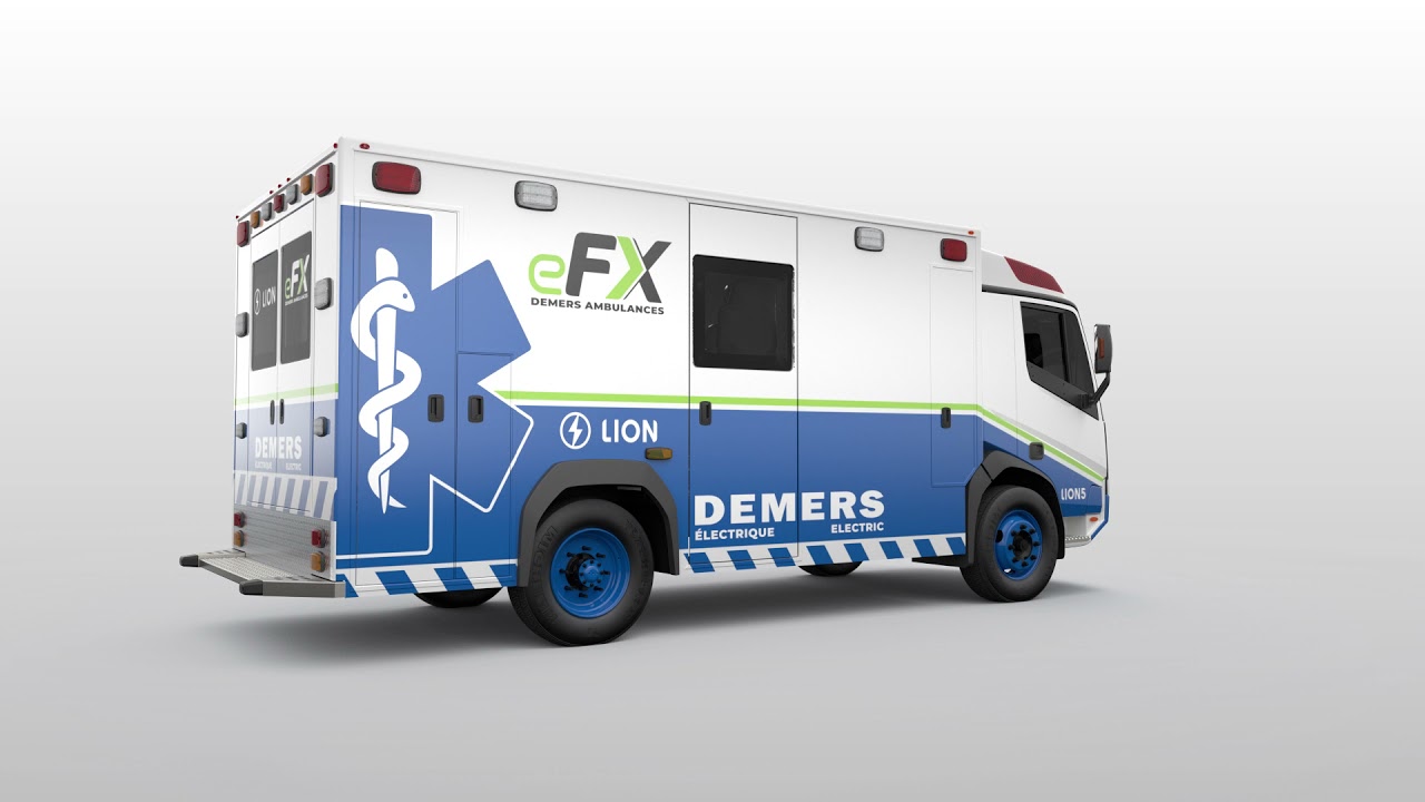 Demers Ambulances Announces First All electric Ambulance Purpose built Demers Ambulances Announces First All electric Ambulance Purpose built