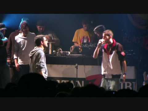 THHF MC BATTLE 2008 FINAL ROUND (PART 1) Aproswpos VS Rapboy