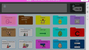 TD Snap PODD Group Auditory Scanning